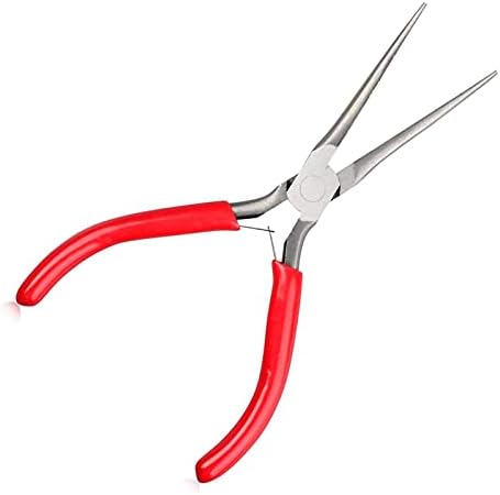4 парчиња дополнителни долги игла на носот и алатка за поправка на жица со прецизност