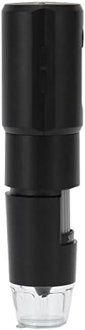 Безжичен дигитален микроскоп, 50x-1000x зголемување на WiFi преносни рачни микроскопи со 8 LED светла, HD USB микроскоп камера компатибилен со