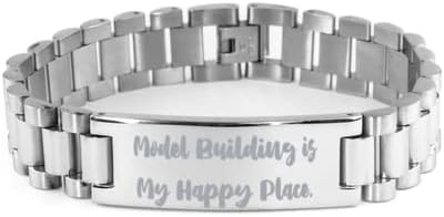 Подароци за градење на мотивациони модели, зграда на модели е мое среќно место, убава нараквица за роденденски скалила од пријатели, смешни