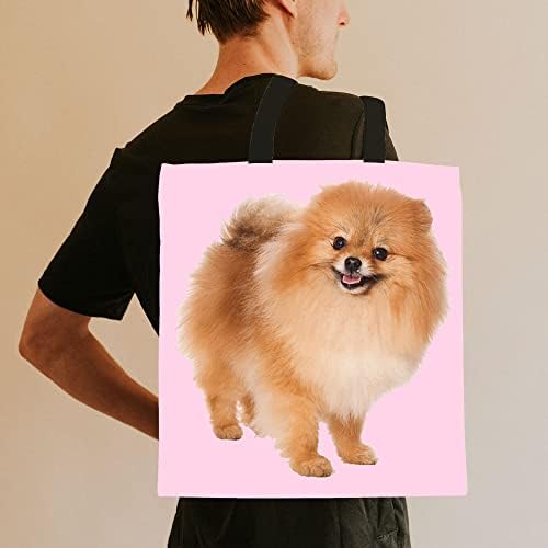 Померански подароци за сопственици на loversубители на кучиња - торбички за торбички со еднократно рамо со кучиња на - 4 бои