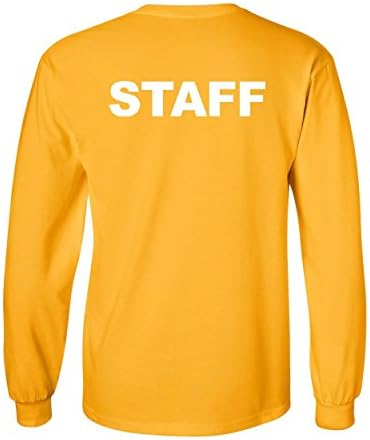 Персонал за маица со долг ракав за маица Униформа за безбедност на партијата за вработени
