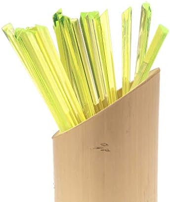 Bamboomn - Триаголен призма пластична храна коктел одберете 3,5 - 300 парчиња - златен сјај