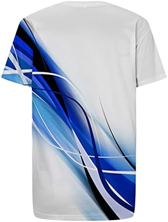 Дизајнерски графички маички мажи 2022 моден дигитален принт пуловер Топ летен спорт фитнес кратки ракави маички блуза