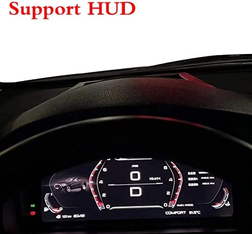 Мерач на ЛЦД -екранот на автомобили мултимедија кокпит дигитален монитор за кластери за цртичка, ја поддржува функцијата HUD