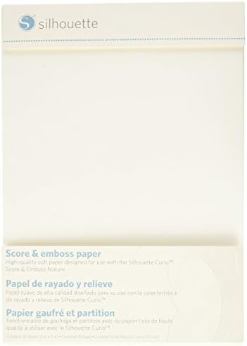 Резултат од силуета и хартија за ембос, 5 x 7