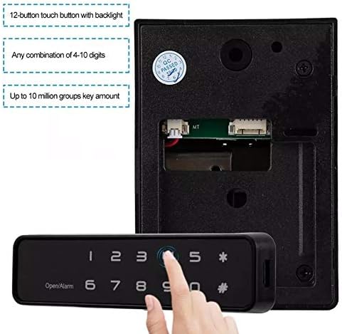 CDYD кабинет за заклучување на дигиталниот електронски електронски заклучување со 12 копчиња за заклучување на лозинка за безбедност