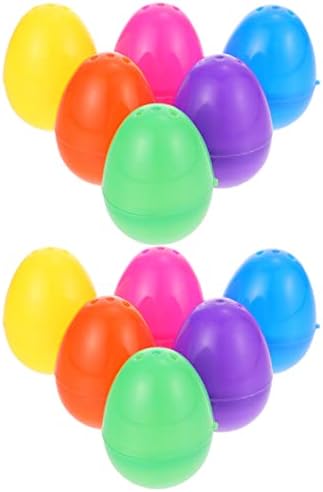 Тојвијан 48 Парчиња Велигденски Јајца Велигденски Јајца Играчки Велигденски Јајца Празни Исполнети Велигденски Јајца Пластични Велигденски