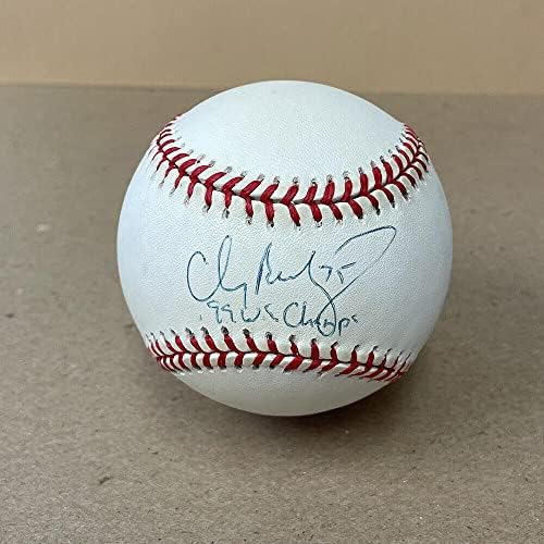 Клеј Белингер 35 испишан потпишан Oal Budig Baseball Auto со B&E Hologram - автограмирани бејзбол