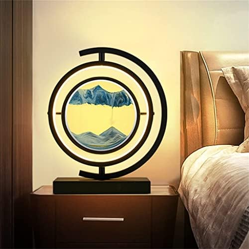 Ламби за маса, предводена ламба во кревет, сликање стакло стаклен песочен часовник, ламба за песок, менување на ноќната светлина декорација
