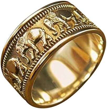 Ветувачки прстени за жени мажи за венчавки за жени за накит мода легура за ангажман на слонови прстен за накит ветувачки прстени