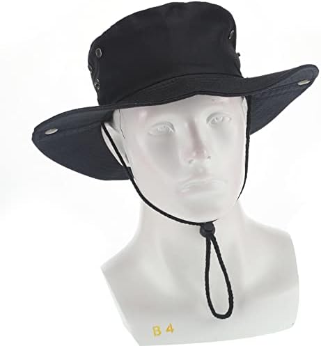 SeeWey 6 парчиња широка кофа капа за мажи за мажи за заштита од мешки за мажи, бргу суво корпа капа, пакувано лето плажа на отворено капа за риболов