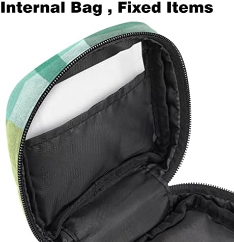 Торба за складирање на санитарна салфетка, торба за менструален период за тинејџери, носител на подлога за медицински сестри, преносен