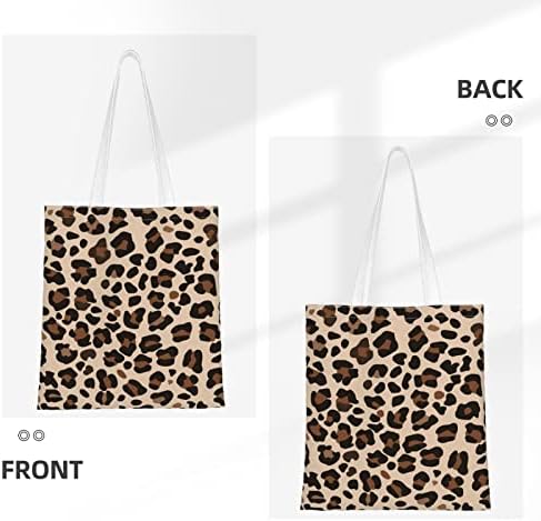 Sucbouh леопард платно торба со слатки чанти за еднократно торбички за еднократна употреба патувања за козметичка торба за шминка за жени