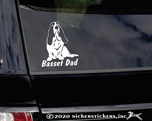 Basset Hound Tad Dog Dog Vinyl Windows Auto Decal налепница