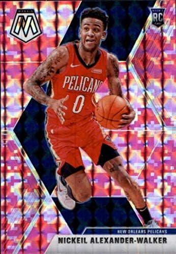 2019-20 Panini Mosaic Pink Camo 205 Nickeil Alexander-Walker RC RC Dookie New Orleans Pelicans NBA кошаркарска трговска картичка