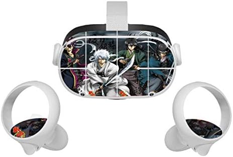 Сребрени души аниме ТВ серии Oculus Quest 2 Skin VR 2 SKINS слушалки и контролори налепници заштитни додатоци за декларации