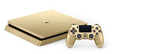 PlayStation 4 Slim 1TB Gold Console + 12 месеци PlayStation Plus
