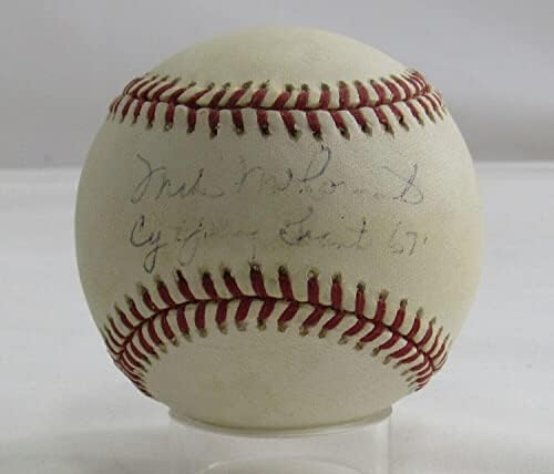 Мајк МекКормик потпиша автоматски автограм Бејзбол Б123 - автограмирани бејзбол