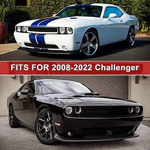 Заменете го капакот на затворен автомобил За замена за 2008-2023 Dodge Challenger, луксузен стрип сатен крајно прилагодено вклопување