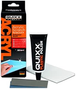 Quixx 10003 Акрилна отстранувач на гребење - Отстранува гребнатини од чисти површини на акрилик и плексиглас на автомобили, мотоцикли, каравани