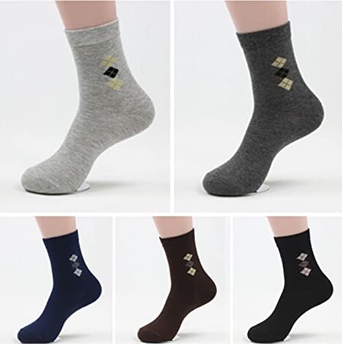 N/N/A Необична работа Долги чорапи со памучни чорапи чорапи Геометрија Обични работни чорапи 10 пар пар пар пар