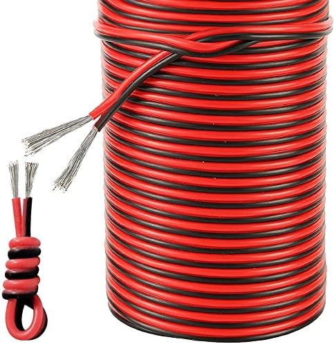 Cartertool црна црвена боја 2pin Силиконски кабел продолжение бакарна жица Супер мека 10 12 14 16 18 20 22 24 26 AWG Флексибилна DIY