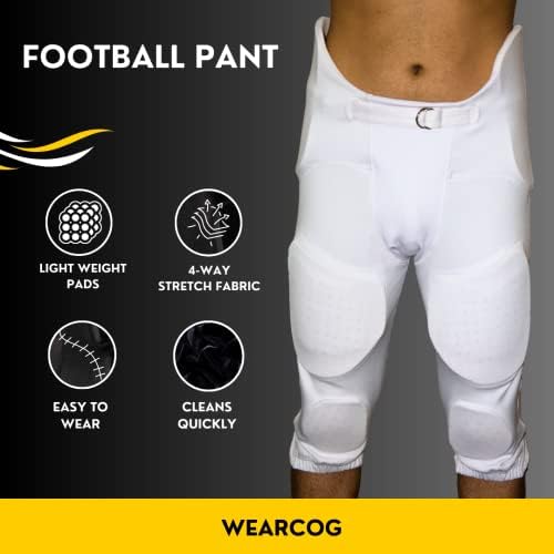 Интегрирани фудбалски панталони на WearCog | 7 Подготвени вежбаат фудбалски панталони со вградени влошки