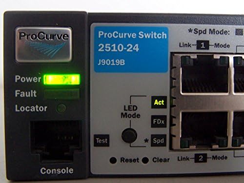 HP Procurve 2510-24 управуван прекинувач за етернет