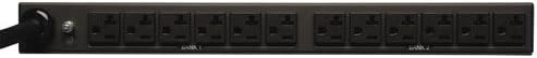 Tripp Lite мери PDU, 15A, изобарски сузбивање на Изобар, 3840J, 14 продажни места, 120V, 5-15p, 15 ft. Корд, 1U рак-монтирана моќност
