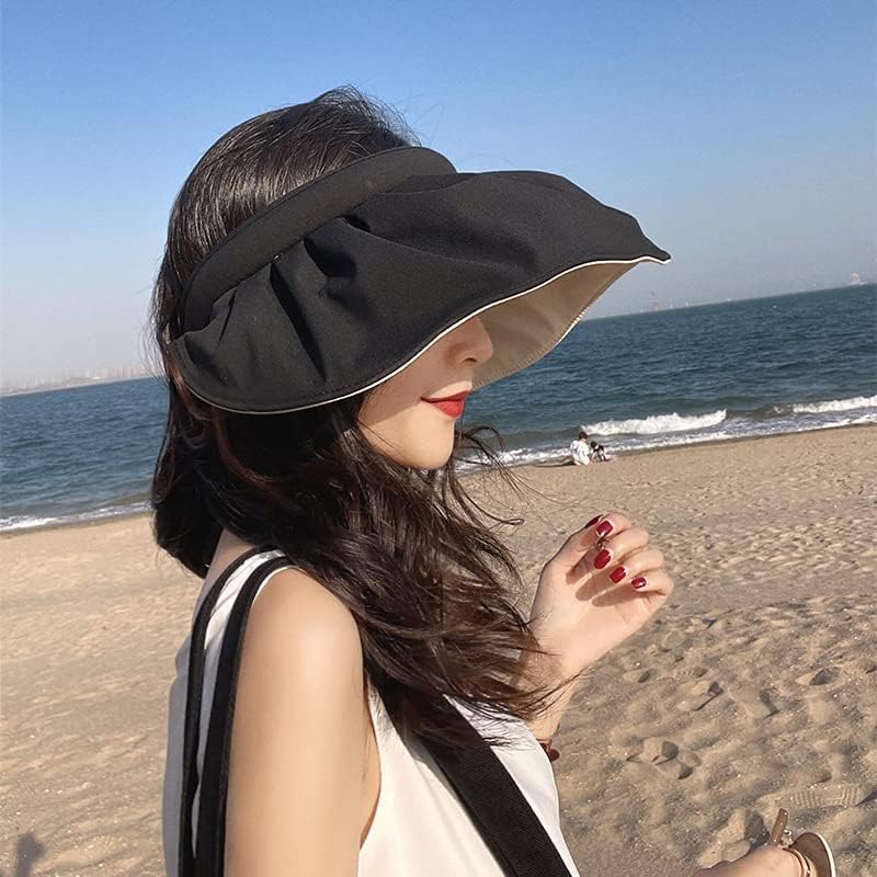 Летниот широк-брим-сонце-визон преклопен на отворено пикник капа плажа УВ заштита од лушпа за жени