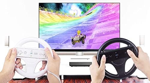 Tmyes Марио Картинг Тркачки Тркала Компатибилен Со Nintendo Wii И Wii U 2 Пакет