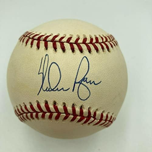 Нолан Рајан Потпиша Официјален Бејзбол НА Американската Лига ОД 1980 ГОДИНА ЏСА Коа-Автограмирани Бејзбол Топки