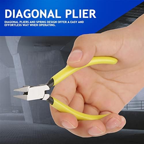 Дијагонална жица за сечење жица, 4 дијагонални странични секачи за бакарна жица за ножици Plier Nippers Алатка за поправка за сечење