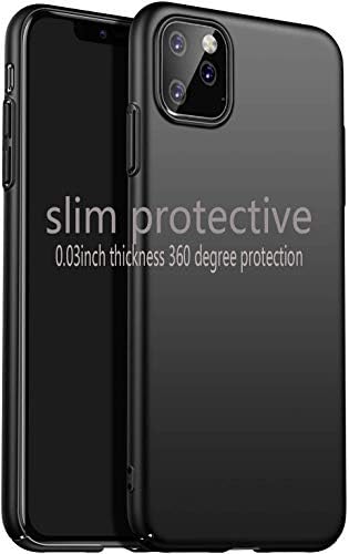 Случај За Iphone 11 Pro Случај [Тенок Заштитен] [Заштита Од Шок/Нула/Капка/Ознаки] [Премиум Компјутер Пластика] Минималистички Тврд Капак