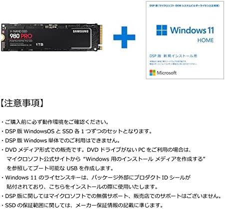 ITG Маркетинг 980 PRO 1tb Windows 11 Дома со 64bit DSP Издание MZ-V8P1T0W11H/EC