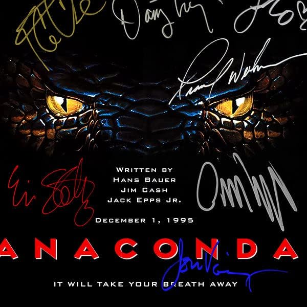 Anaconda 1997 Script Limited Signature Edition Studio лиценцирана сопствена рамка