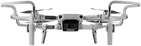 Ngaantyunn 2 во 1 Quicke Ослободете ги чуварите на пропелерот со преклопување со опрема за слетување за додатоци за камера DJI Mavic Mini Drone