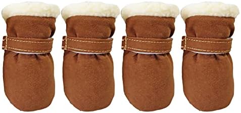 Honprad топли чевли топли чевли за домашни миленици и плус топло кадифено чизми снег мека миленичиња облека за кучиња џемпер со