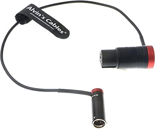 Низок профил со 3-пински мини-XLR машки до целосна големина XLR Femaleенски аудио кабел за BMPCC 4K 6K камера Помогнете Оригиналниот