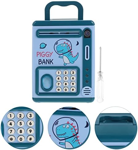 Toyvian Small Safe Mini Safe Safe 2PCS заштеди свинче банка свинче банка електронски заштеда на пари заштеда на пари заштеда на пари Mini