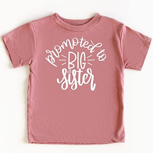 Маслиновото ја сака Apple промовирана на голема маица за најавување на голема сестра за облека за девојчиња за бебиња и мали деца