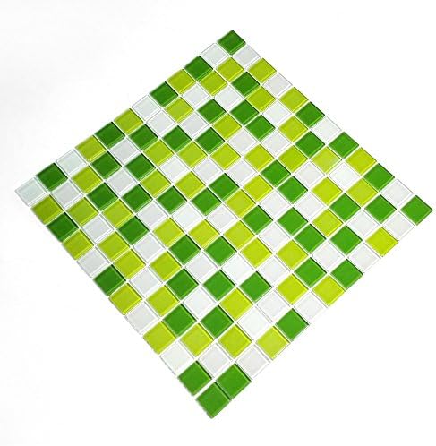 Свеж Зелен-3-Димензионален Мозаик Декоративен Ѕид Плочка
