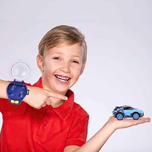 FEGALOP 2022 Нови играчки Mini RC Car Watch Toys 2.4GHz одвојлив часовник за автомобили USB Carting Cartton RC Mini Electric Car Watch