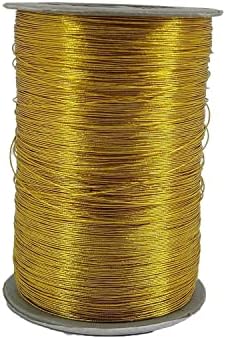 Аумни занаети Зари Метални навои 0,1 мм златна боја за ААРИ РАБОТНА ВЕЗНИЦИ ЗА СИБЕЕ НА ИНГЕНЦИ