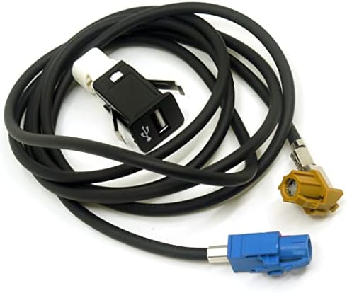 Glovebox CIC NBT USB Приклучок Приклучок Прекинувач Кабел Жица Темперамент Компатибилен СО BMW E60 E81 E87 E70 E90 E92 E91 F12