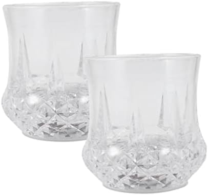 Очила за виски од ханабас чаши за пиење 2 парчиња осветлуваат чаши предводени светкави чаши за вино, трепкачки трепкачи ананас предводени