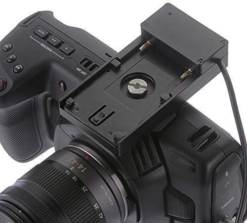 Hersmay NP-F970 Плоча на батеријата до BlackMagic Cinema Camera BMCC 4K 6K 6K BMPCC напојување на плочата за напојување Адаптер компатибилен