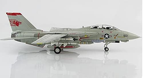 Hobby Master Grumman F-14a Tomcat 162603, VF-1 Wolfpack, 1991 Mi-8 Killer Wolves Squadron 1991 M 8 противник 1/72 Diecast Aircraft