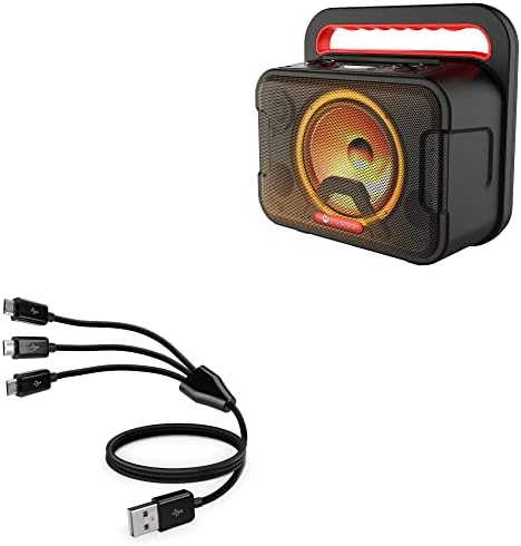 Кабел за боксерски бран компатибилен со Motorola Rokr 810 - Multicharge MicroUSB кабел, повеќе кабел за кабел за полнење микро USB за Motorola