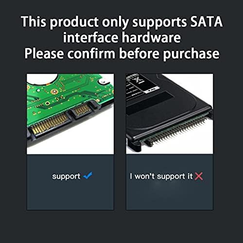 Конектори Алуминиум Хард диск кутија 2.5 инчи SATA до USB3.0 HDD куќиште за мобилен хард диск за надворешен случај на SSD со USB